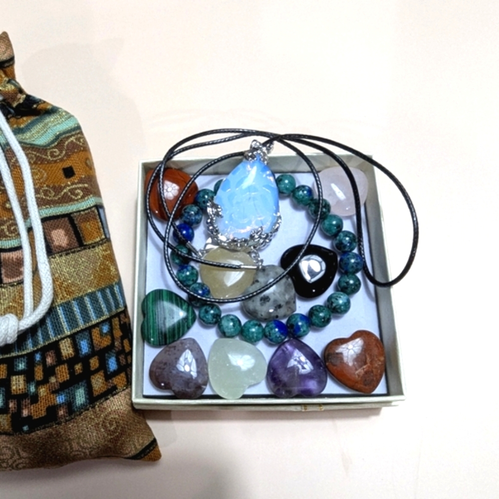 Crystals Gemstone Healing Stone Jewelry Reiki Chakra Stones - Picture 3 of 14